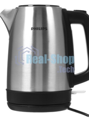 Чайник электрический Philips HD9350/90, 1,7 л, 2200 Вт, световой индикатор, функция автовыключения, индикатор уровня воды