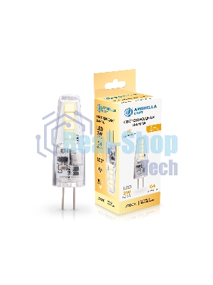 Лампа светодиодная 100143 LED G4 2W IC 2700K 12V