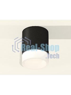 Светильник Ambrella Light XS6302063 SBK/FR черный песок/белый матовый MR16 GU5.3 (C6302, N6248)