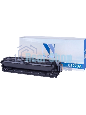 Картридж лазерный NVPrint совместимый HP CE270A черный для LJ Color CP5520 (13500k)