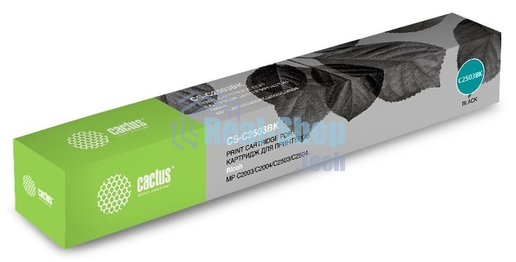 Картридж лазерный Cactus CS-C2503BK черный (15000 стр.) для Ricoh Aficio MP C2003SP/MP C2004ASP/MP C2011SP