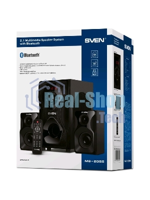 Акустическая система SVEN AC MS-2055, черный (55Вт, FM-тюнер, USB/SD, дисплей, ПДУ, Bluetooth)