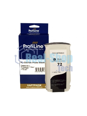 Картридж струйный ProfiLine PL-C9370A (№72) для HP DesignJet T1120ps/T1200/T2300/T1100 MFP Photo Black