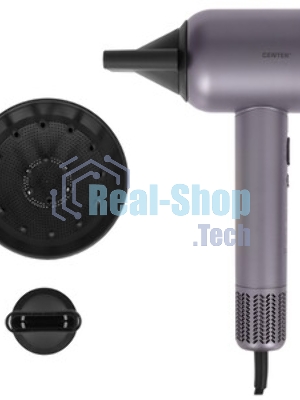 Фен Centek CT-2272 перламутр, 1800 Вт, компактный, ионизация