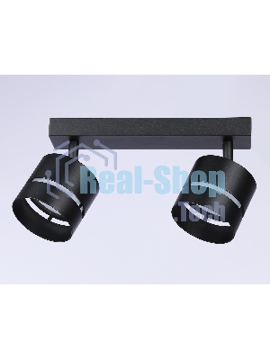 Светильник Ambrella light TN71060/2 BK черный GX53/2 max 12W 280*85*150