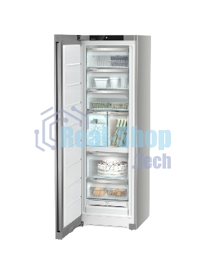 Морозильная камера Liebher часть Side-by-Side XRFsf 5240 и XRFsf 5245, Plus, NoFrost, серебристый, 262л, 7 ящиков