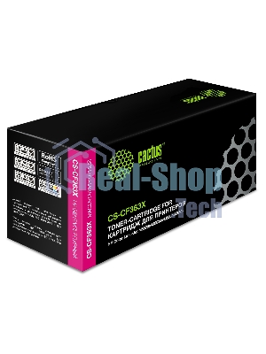 Картридж лазерный Cactus CS-CF363X пурпурный (9500 стр.) для HP CLJ M552dn/M553dn