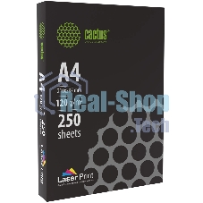 Бумага Cactus CS-LPA4120250 A4/120г/м2/250л./белый для лазерной печати