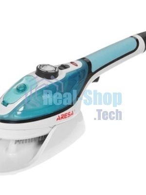 Отпариватель Aresa AR-2304 бирюзовый, 1000 Вт, 25 г/мин, 90 мл