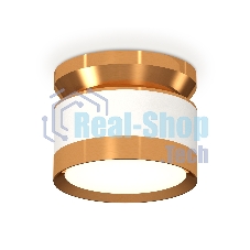 Светильник Ambrella Light XS8101060 SWH/PYG белый песок/золото желтое полированное GX53 (N8909, C8101, N8124)