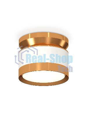 Светильник Ambrella Light XS8101060 SWH/PYG белый песок/золото желтое полированное GX53 (N8909, C8101, N8124)