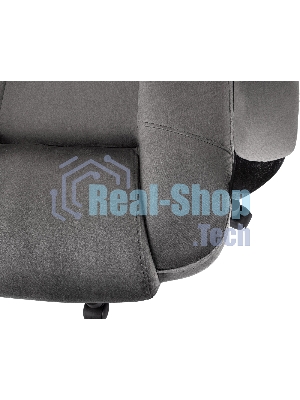 Кресло руководителя Бюрократ CH-800 Fabric темно-серый крестов. пластик