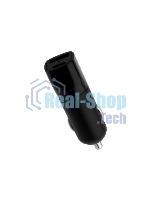 Зарядное устройство в прикуриватель Rexant USB x Type-C, 18W, с Quick charge, черный