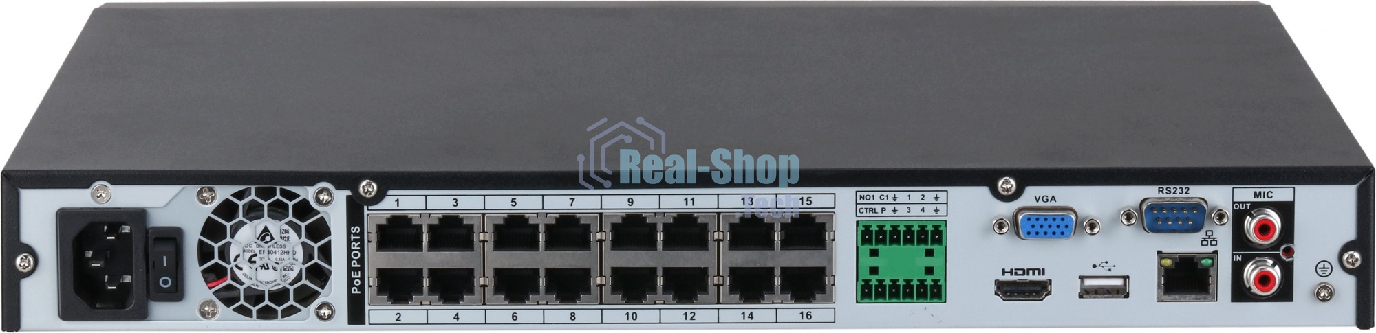 Видеорегистратор Dahua DHI-NVR4216-16P-EI