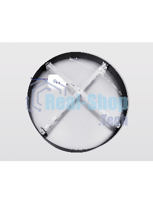 Потолочный светодиодный светильник Ambrella light FV5534 BK черный LED 60W 4200K D500*58 (Без ПДУ)