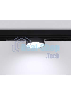Управляемый светодиодный светильник для шинопровода Magnetic Ambrella light GL1381 BK черный IP20 15W 3000K-6400K 220V 120° D115/232*115*77 (Без ПДУ)