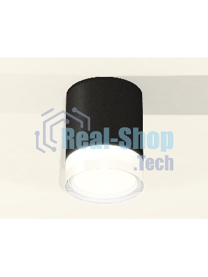Светильник Ambrella Light XS6302064 SBK/FR/CL черный песок/белый матовый/прозрачный MR16 GU5.3 (C6302, N6241)