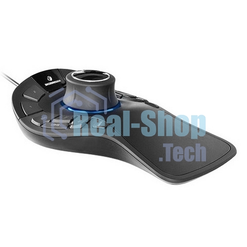 Мышь проводная 3DConnexion SpaceMouse Pro (3DX-700040) черный, 2000 dpi, USB, кнопки - 15
