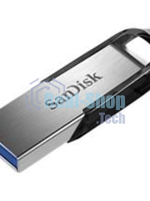 Флешка USB Sandisk CZ73 Cruzer Ultra Flair (SDCZ73-032G-G46), 32Gb, USB 3.0, R/W 150/45, серебристый/черный