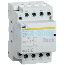 Контактор модульный КМ63-40М AC/DC IEK MKK21-63-40 IEK