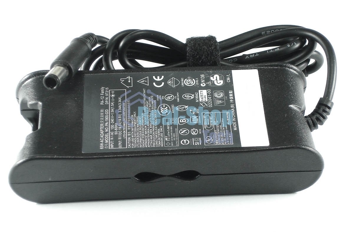 Блок питания (сетевой адаптер) для ноутбуков Dell 19.5V 3.34A 7.4pin HC
