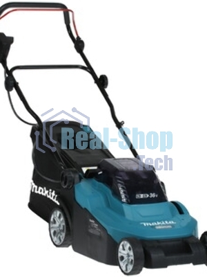 Газонокосилка аккумуляторная Makita DLM382PM2, 18 В, 4 Ач