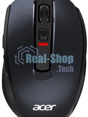 Мышь беспроводная Acer OMR060 черный, 1600 dpi, радиоканал, USB, кнопки - 6