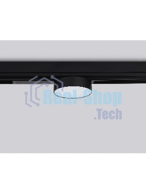 Управляемый светодиодный светильник для шинопровода Magnetic Ambrella light GL1381 BK черный IP20 15W 3000K-6400K 220V 120° D115/232*115*77 (Без ПДУ)