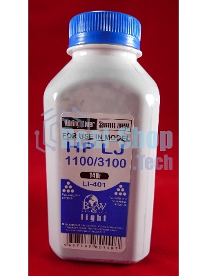 Тонер HP LJ 1100/1150/3100/5L/6L (фл,140г) B&W Light фас России