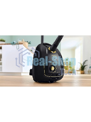 Пылесос Bosch BGL38GOLD черный/золотистый, 350/1700 Вт, уборка сухая, пылесборник мешок 4 л