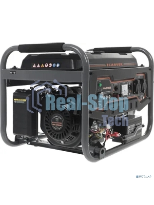 Электрогенератор бензиновый Carver PPG-3900АE, 3.2 кВт, 65дБ, 46 кг