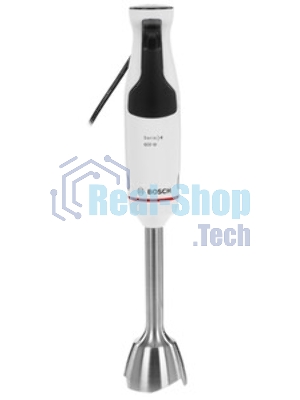 Блендер погружной Bosch MSM4W210 белый, 600 Вт, плавная регулировка