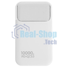 Портативный аккумулятор Perfeo (PF_E1632) - 10000 mAh, белый