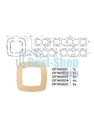 Рамка OMEGA Ecta (Шампань) 5-ая OF140605