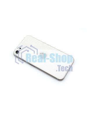 Задняя крышка (корпус) в сборе с рамкой для Apple iPhone SE3 белый