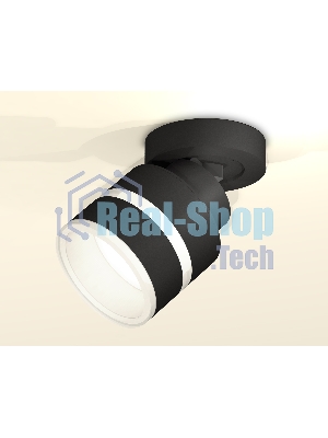 Светильник Ambrella Light XM8102024 SBK/FR черный песок/белый матовый GX53 (A2229, A2106, C8102, N8445)