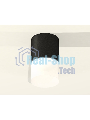Светильник Ambrella Light XS6302065 SBK/FR черный песок/белый матовый MR16 GU5.3 (C6302, N6252)