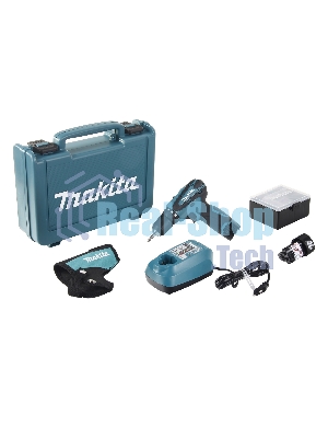 Дрель-шуруповерт Makita DF330DWE, 10,8 В, 1,3 Ач, 24 Нм, щеточный