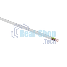 Кабель Rexant Кабель телефонный 4 жилы 100м CCA белый (ШТЛП-4)