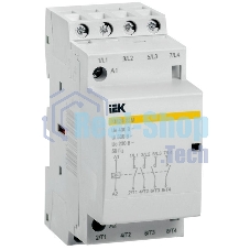 Контактор модульный КМ20-22М AC IEK MKK11-20-22