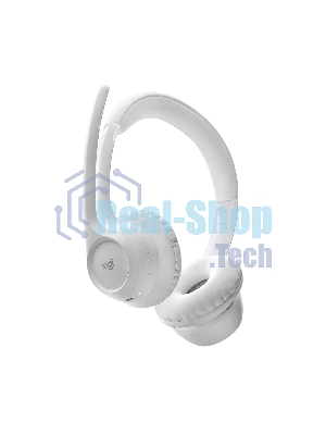 Гарнитура Logitech Zone 300 белый, беспроводная, Bluetooth, до 16 ч
