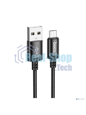 Кабель HOCO X89/USB кабель Micro/1m/2,4A/черный