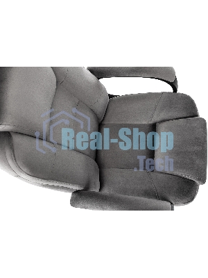 Кресло руководителя Бюрократ CH-800 Fabric темно-серый крестов. пластик