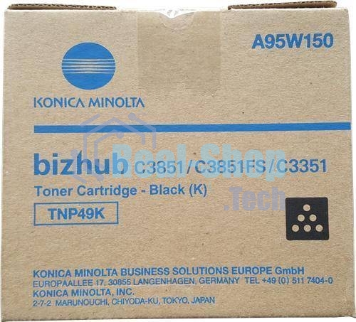 Тонер-картридж Konica-Minolta bizhub C3351/C3851 черный TNP-49K