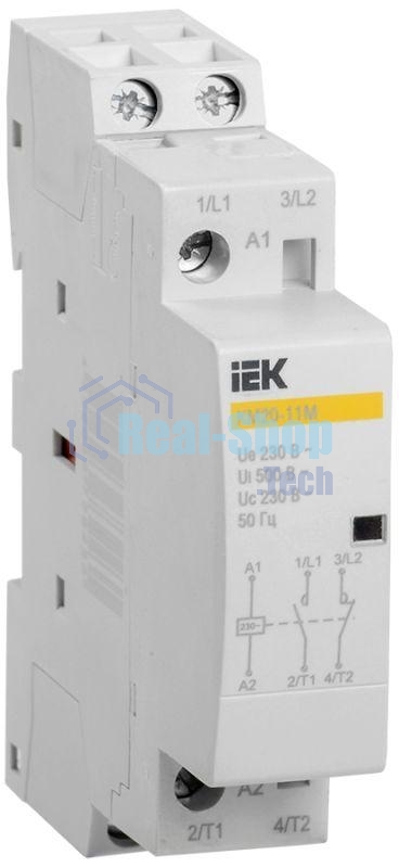 Контактор модульный КМ20-11М AC IEK MKK11-20-11