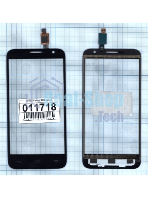 Сенсорное стекло (тачскрин) для Alcatel Idol 2 Mini 6016D черное