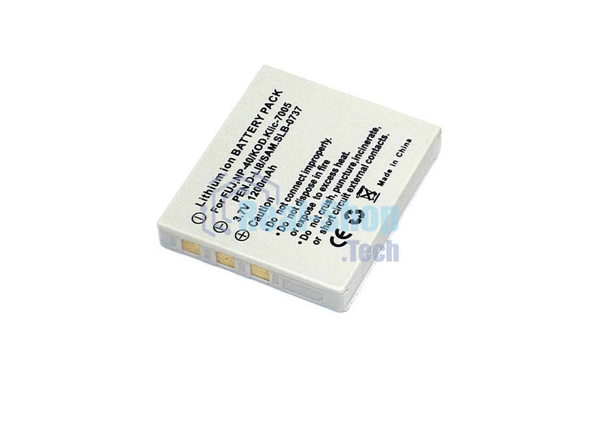 Аккумуляторная батарея для фотоаппарата BenQ DC X600 (KLIC-7005) 3,7V 1250mAh