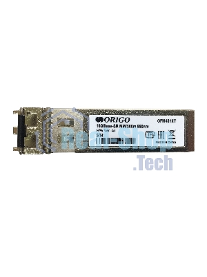 Трансивер ORIGO OFM431XT SFP+ Transceiver, 10Gbase-SR, Duplex LC, 850nm, Multi-mode, 300M