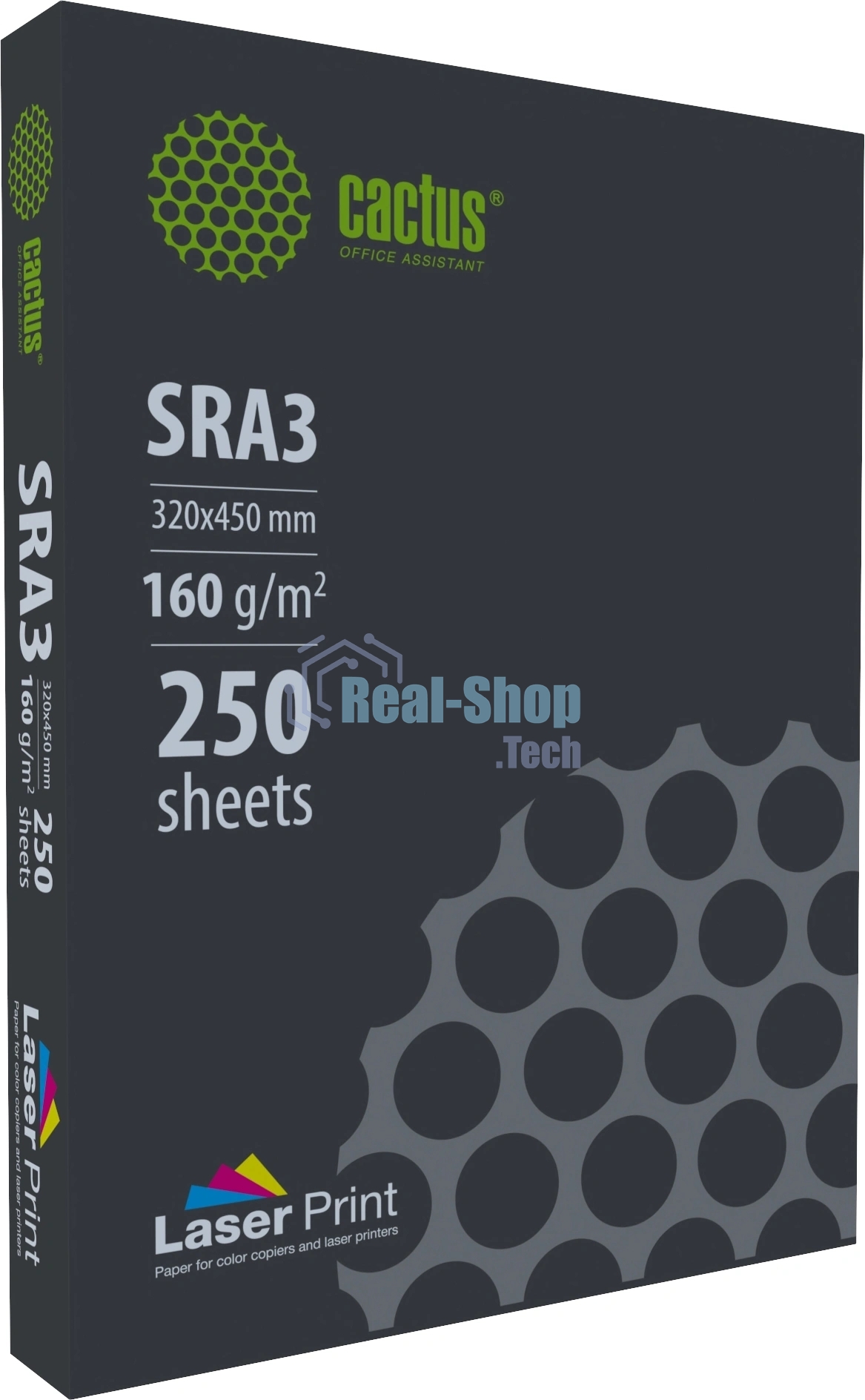Бумага Cactus CS-LPSRA3160250 SRA3/160г/м2/250л./белый для лазерной печати