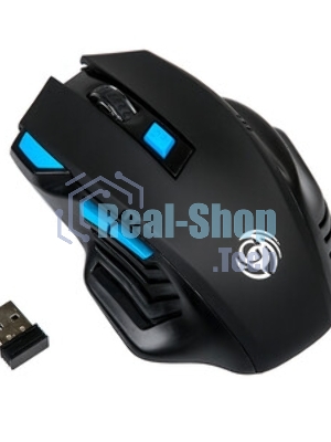 Мышь беспроводная Dialog Gan-Kata MRGK-14U черный, 1600 dpi, радиоканал, USB, кнопки - 6